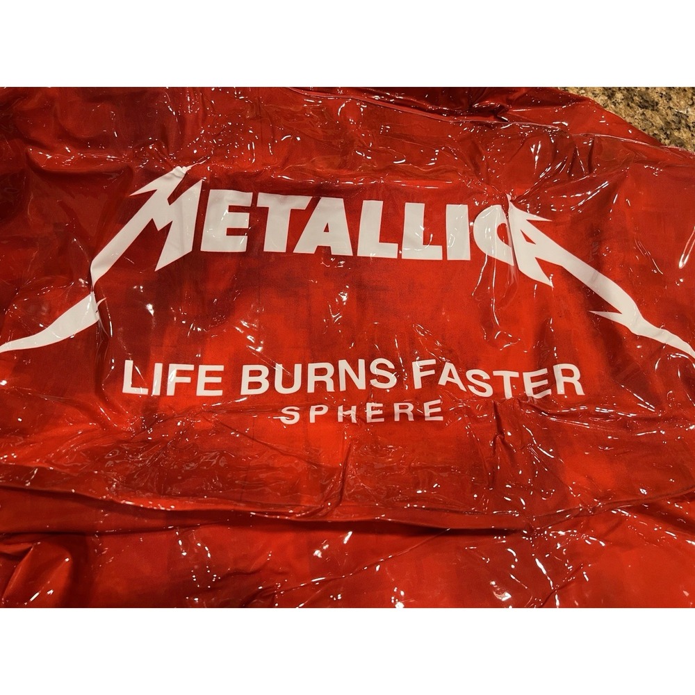 METALLICA Sphere Las Vegas Beach Ball Merch Life Burns Faster 10/3/26 Concert